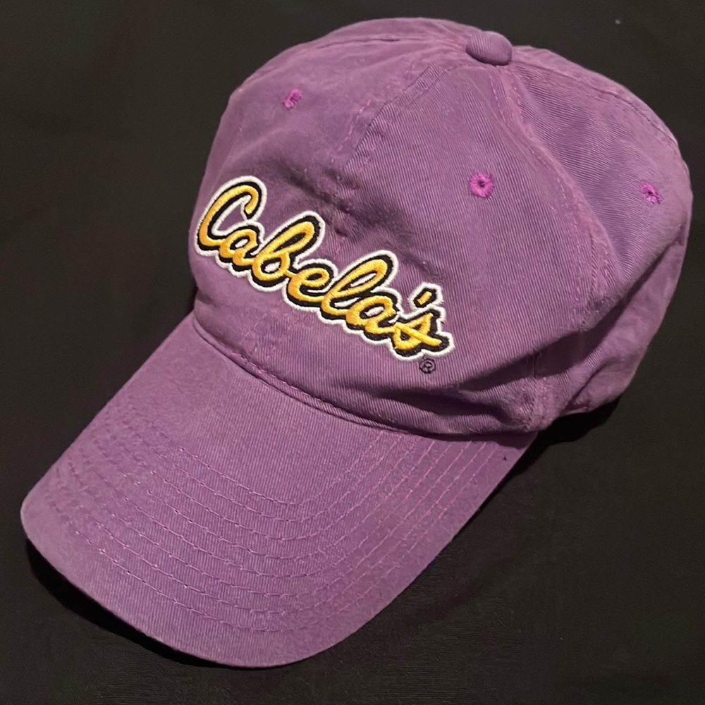 CABELA”S cap : shade of purple adjustable